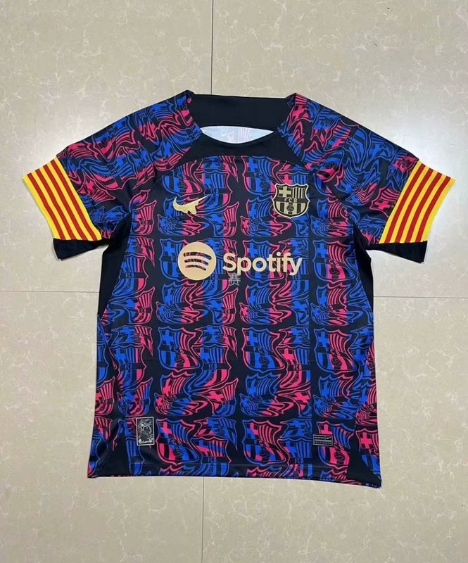 AAA Quality Barcelona 23/24 Special Blue/Red/Black Jersey